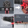 COMOWARE 12V Power Cordless Drill Home Tool Kit, Tool Drill