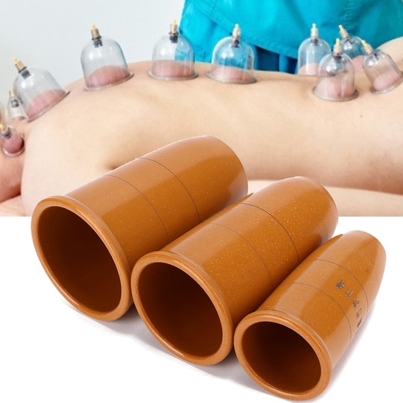 Household Bamboo Cupping Body Massage Healthy Care Vacuum Therapy Cupping