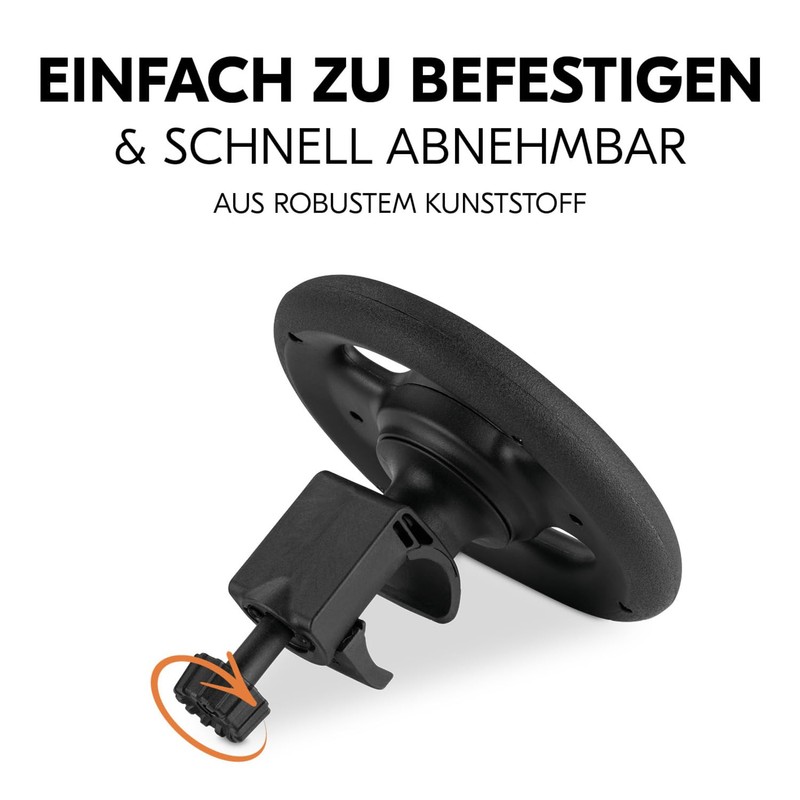 Hauck Buggy Steering Wheel Pushchair Steering Wheel with Horn and
