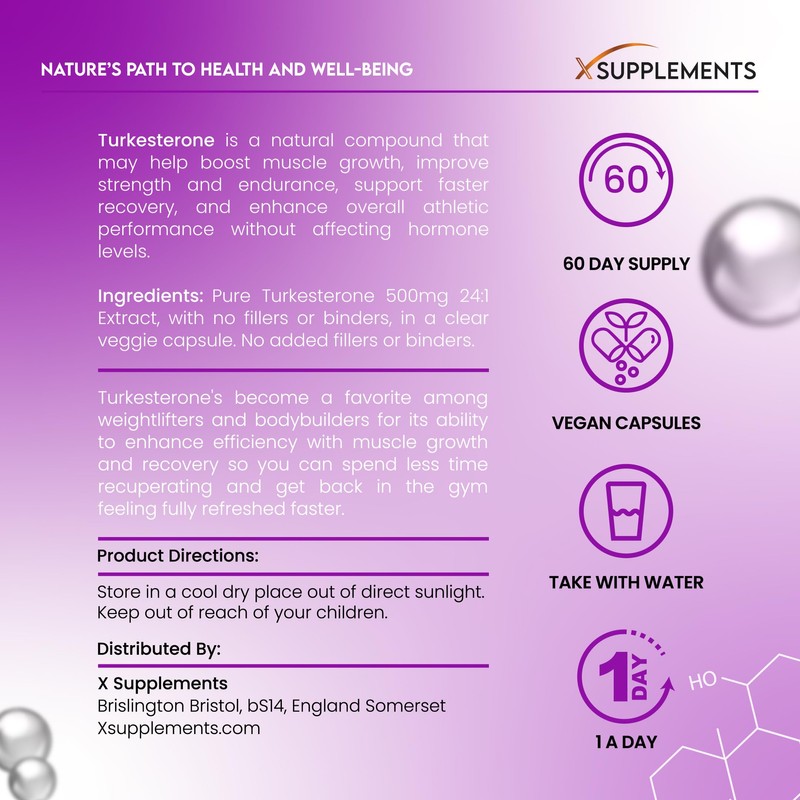 Turkestone High Strength, Xsupplements