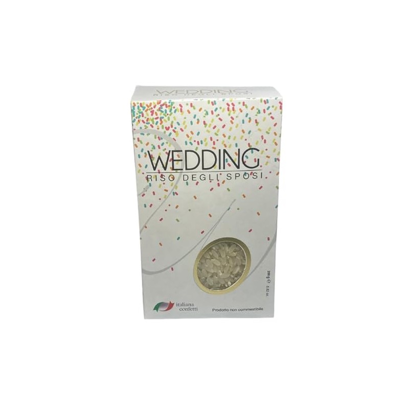 PuntoCasaStore Maxtris Wedding Riso degli Sposi Antimacchia Bianco 250 gr