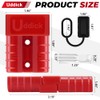 Uddick 6PCS 50A 6-10 Gauge Battery Cable Quick Connect/Disconnect Connector