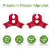 40 pcs Plastic Plant Training Clips, 90 Degrees Plant Stem