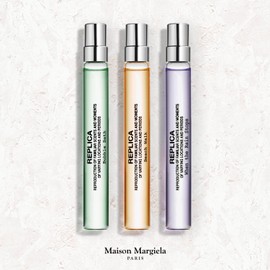 Maison Margiela - Replica - Fresh Fragrance Travel Set - Trio Fragrance Discovery Set - With When The Rain Stops, Bubble Bath & Beachwalk - 0.3 Fl Oz Travel Size Each