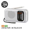 Ohm Electric AudioComm Stamina Portable Radio AM/FM RAD-T460N 03-5540 OHM