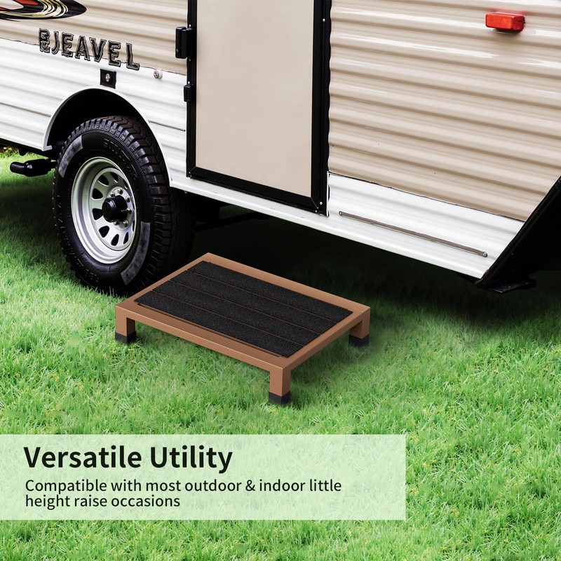 One Step Stool Platform 3.8" Height for Adults, Kids. Heavy
