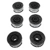6pcs Weeder Replacement Spool 38.6ft 0.06in String Trimmer Replacement Spool