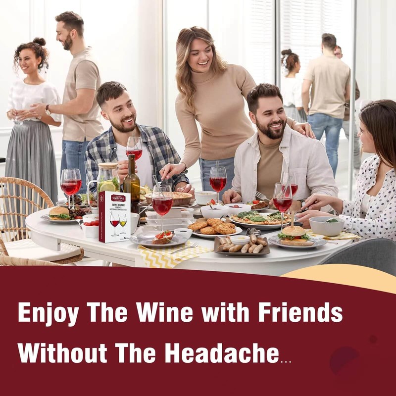 Wine Filters Sulfites Histamines Purifier Wands: May Reduce and Alleviate