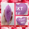 YIXAXKAO 10 Pieces 5 Inches Valentines Stuffed Fabric Hearts Conversation