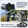 PATIKIL Step-Up Ring Adapter 58mm to 77mm, Filter Step-up Rings