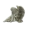 Floryden Resting Angel Religious Outdoor Garden Statue, Sleepy Angel Statue