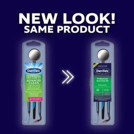 DenTek Professional Oral Care Kit, Complete Set of Dental Tools Including Mirror, Dental Pick, Scaler & Stimulator