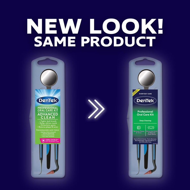 DenTek Professional Oral Care Kit, Complete Set of Dental Tools