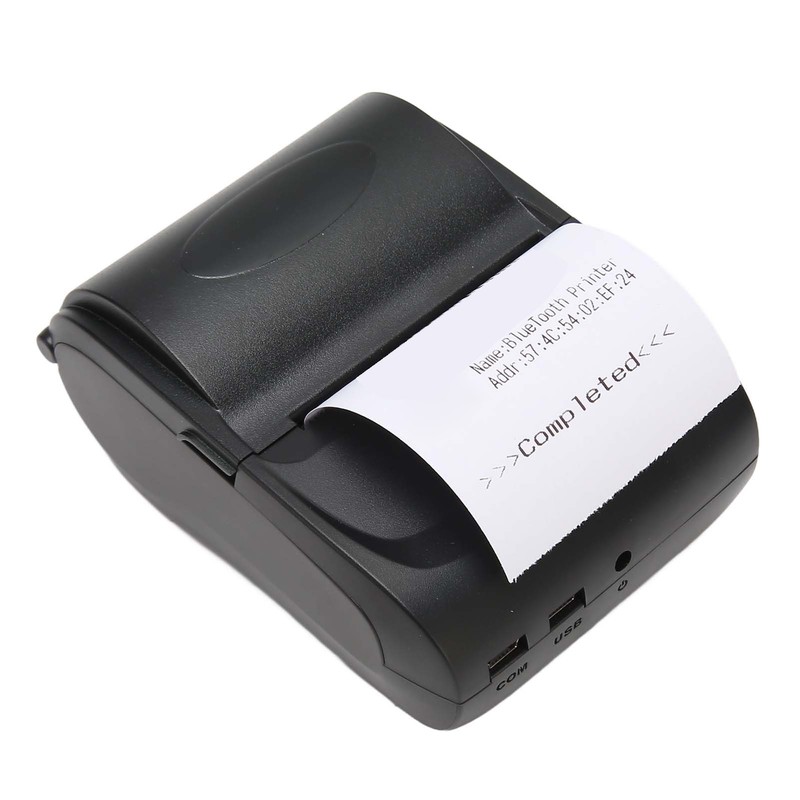 58mm Thermal Printer BT4.0 90mm/s 100km TPH 203DPI USB Interface