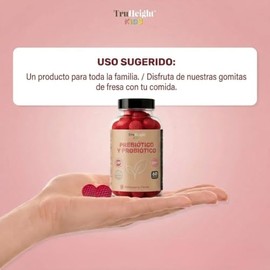 TruHeight Prebitico  Probitico  Frmula en Polvo Sabor Fresa, Vitaminas y Minerales, Complemento Diario                                                