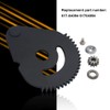617-04094 Steering Gear Kit Compatible with MTD/Troy-Bilt/Craftsman 61704094 948-0389 -
