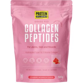 Protein Supplies Australia Grass Fed Collagen Strawberry Watermelon 500g
