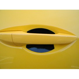 Gloss Black Auto Accessory Door Handle Trim Molding Scratch Cover Guards 4 Door Pack