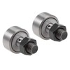 sourcing map CF12 Cam Follower KR30 Needle Bearing, 30mm Roller