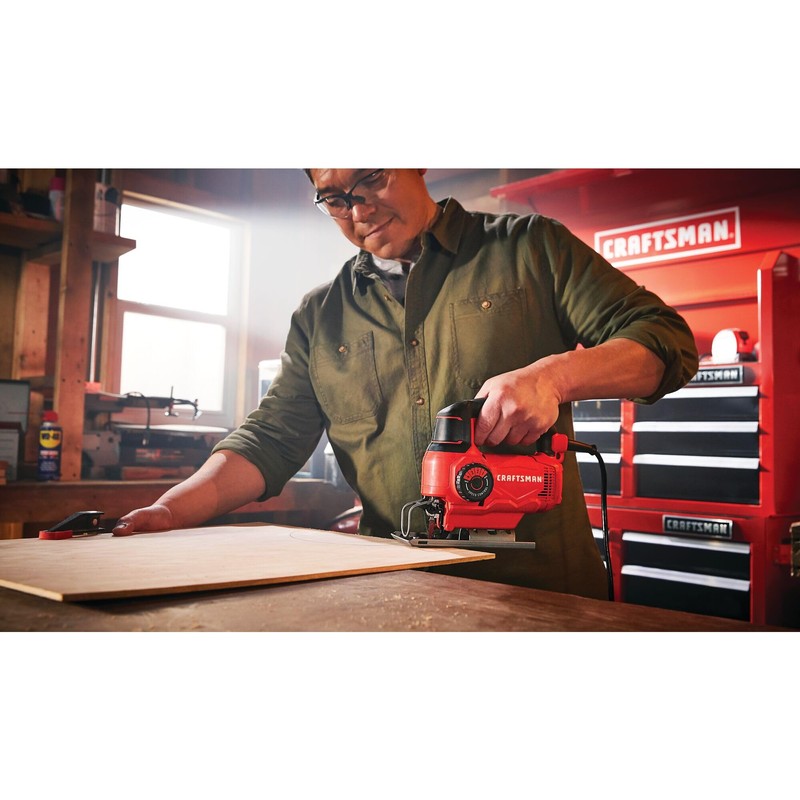 CRAFTSMAN Jig Saw, 4 Orbital Settings, Up to 3,000 SPM,