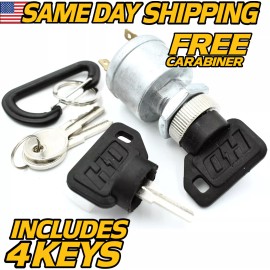 HD Switch (2 Pack) Switch Fits EZGO 1981&Up w/Lights Golf Cart Gas Electric 4 KEYS 4 Prong