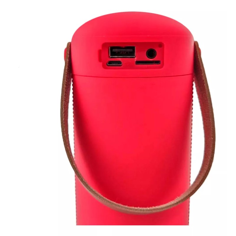 Link Bits Bocina Torre Bluetooth Recargable Led Rgb Portatil Usb