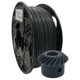 Atomic Filament PLA 3D Printer Filament, 1.75mm +/-0.02mm Dimensional Accuracy 99% Probability – 1KG (2.2lbs) – AMS Compatible – Fits Most FDM Printers (Gun Metal Gray, 1KG)