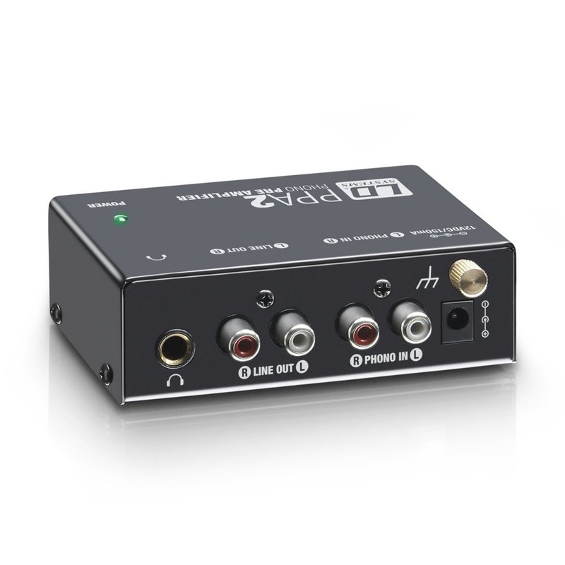 LD Systems PPA 2 Phono Preamp and Equalizer LDPPA2 Black
