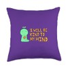 "I Will Be Kind To My Mind" Avocado Guy Throw