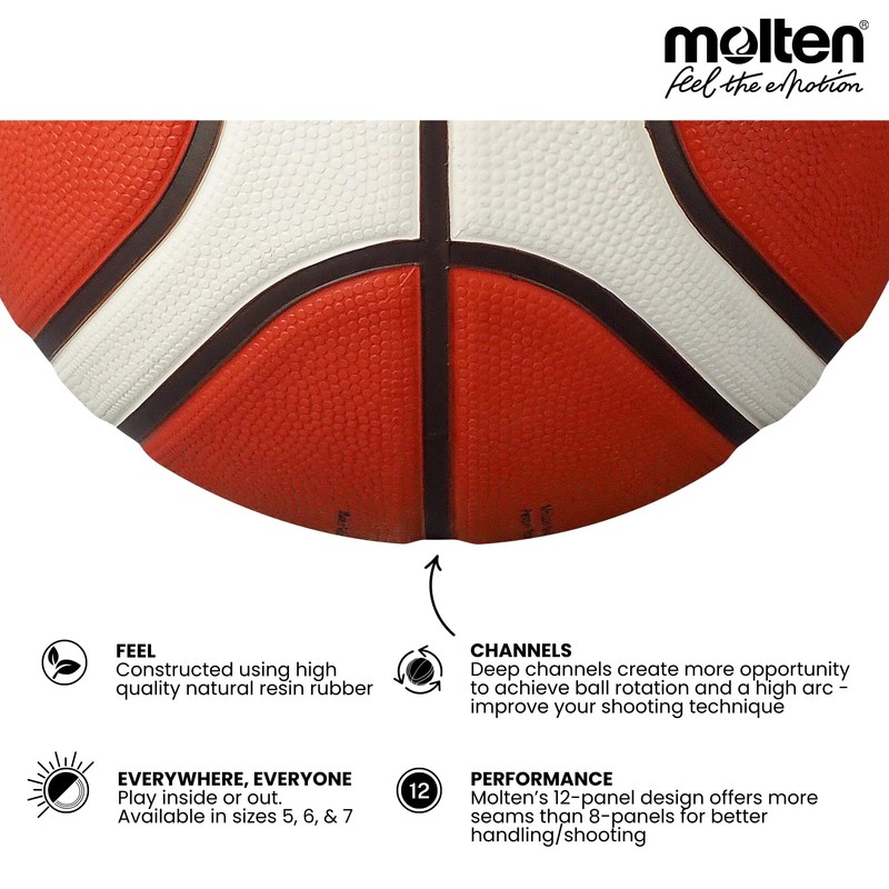 Molten 2010 Deep Channel Basketball