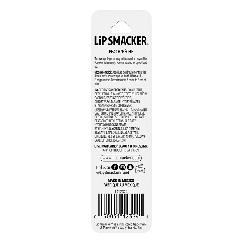 Lip Smacker Rolly Lip Gloss - Peach