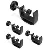 QWORK Universal C-Clamp for Desk Mount - 4-Pack Heavy Duty