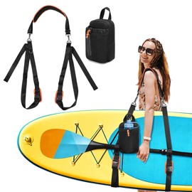 [GOBUROS] Surfboard Strap Carrying Shoulder Surfboard Kayak Carrying Strap Board Shoulder Strap for Paddle Board Surfboard Longboard Canoe Kayak