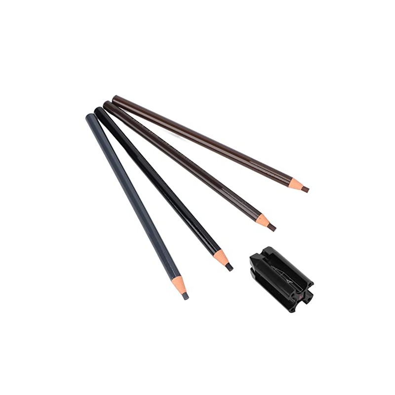 Eyeliner Eyebrow Pencil Set, Eyebrow Pencil Sharpener Professional Salon Makeup
