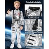 UWXOZO Astronaut Costume Children's Space Costume for Children Girls Fancy