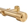 Heavy Duty Curtain Rods, 1 1/8 Inch Diameter Single Curtain