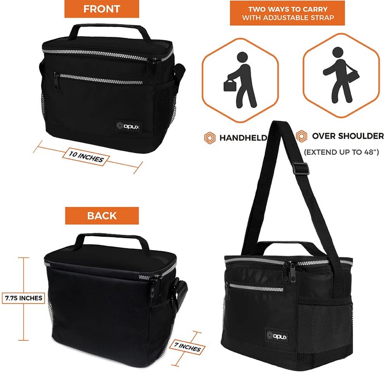 opux Insulated Lunch Box Men Women, Lunch Bag for Work