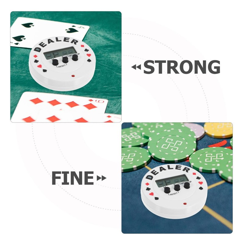 TOYANDONA Poker Timer Chess Timer Clock Timer Countdown Cooking Timer