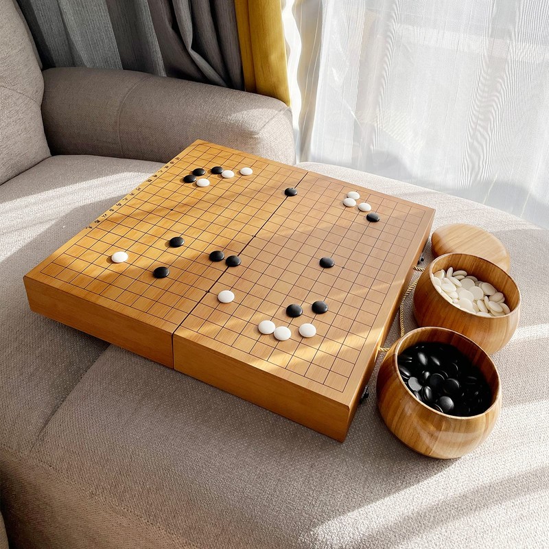 19x19 / Go Game SetHigh Grade Gift Box Board with
