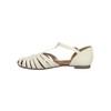 LEON Flat Balerina Mujer Blanco Sintetico 13000