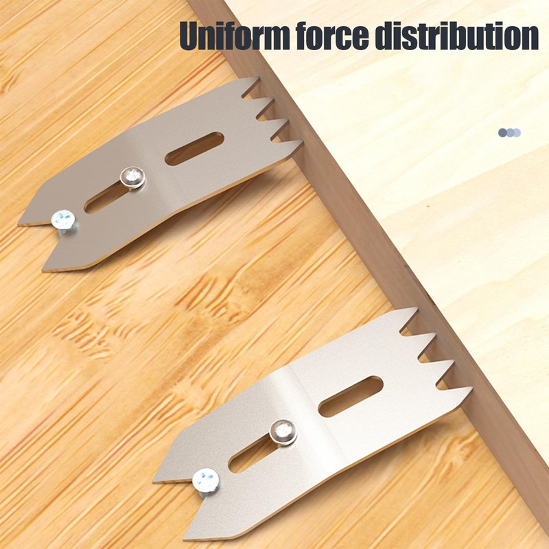 4Pcs Woodworking Limit Clamp Set, Aluminum Alloy Clamping Dogs for