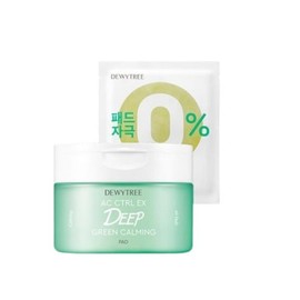 Cooling soothing Dewytree AC deep soothing pore pad 60 piece special set / 쿨링진정 듀이트리 AC 딥 진정 모공 패드 60매 기획세트