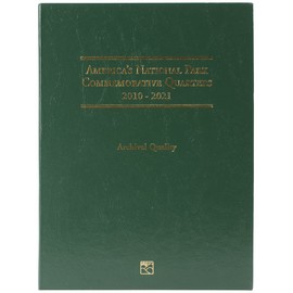 America National Park Commemorative Quarter Folder-2010-2021