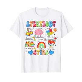 EverybodyStims Autism Awareness Special Education ED Teacher T-Shirt