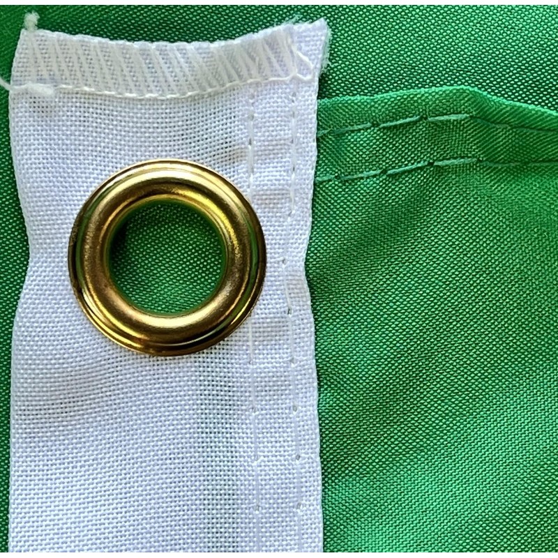 NWFlags Plain Green Flag 18" x 12" 75d Premium Polyester