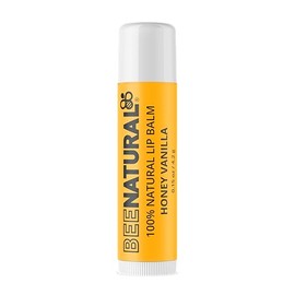 Bee Natural - 100% Natural Moisturising Lip Balm, Honey Vanilla Flavour, 4.2 g