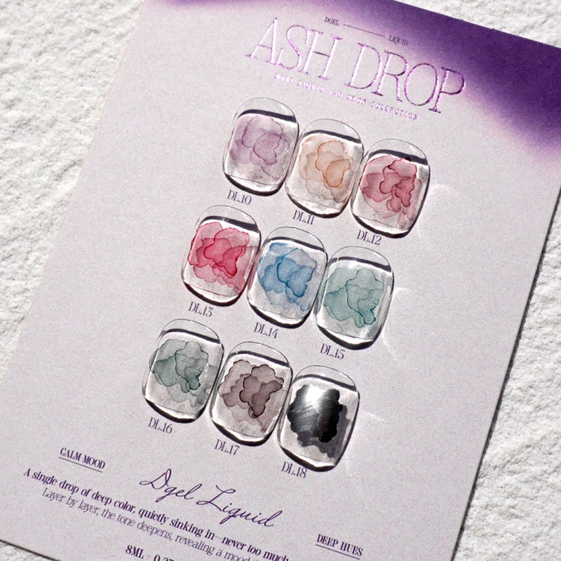 Diesel Liquid Ash Drop Ink Gel 10-piece set / 디젤