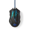 NEDIS Gaming Mouse - Wired - 1200/1800 / 2400/3600 DPI