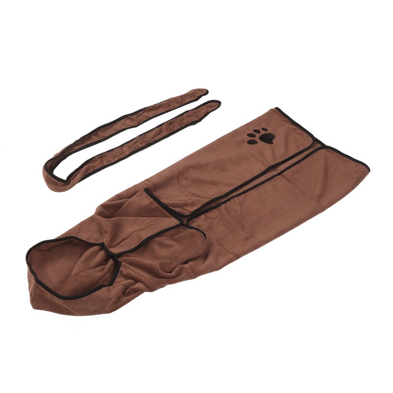 Dog Towel Bathrobe Strong Absorbent Soft Warm Pet Dog Drying