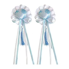 China Bun, Cotton Filled Bun Cover, China Lolita, Chinese Clothing, Hair Ornament, Bun Hair Pin, Ribbon, Chinese Lolita Hair Clip, Halloween, Cultural Festival, Play, Cosplay, Accessory, Accessory